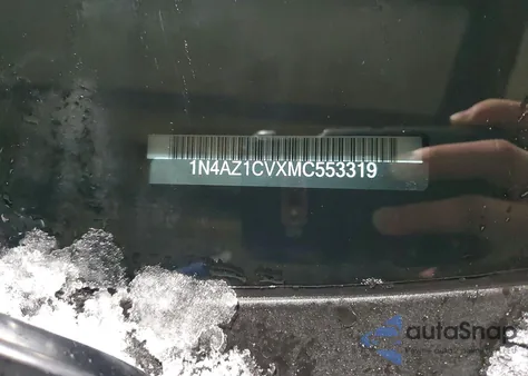 2021 Nissan Leaf Sv z USA, uszkodzony, nr VIN 1N4AZ1CVXMC553319